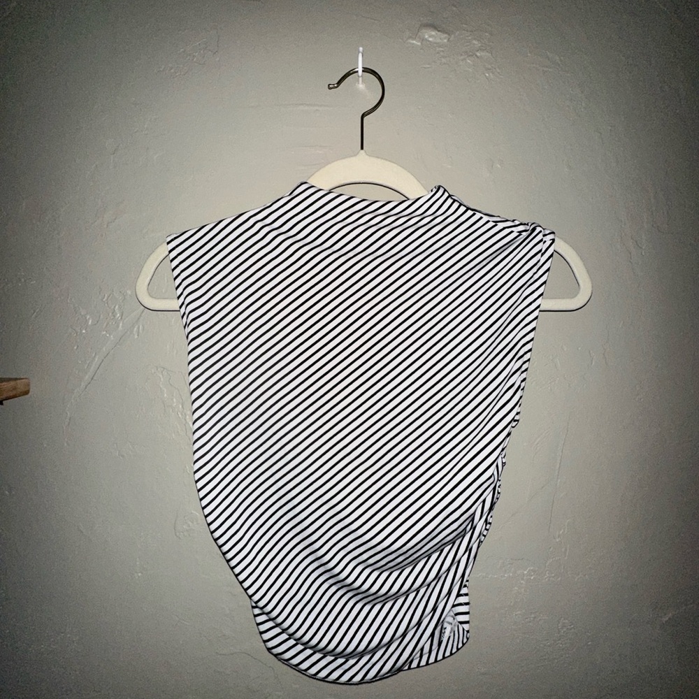 H&M Monochrome Striped Shirt